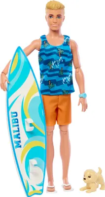 Produktbild von Barbie Ken Surfer-Puppe & Accy