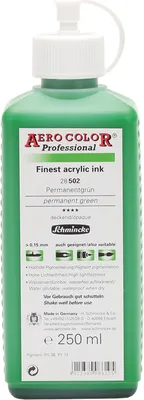 Produktbild von Permanentgruen 250ml Schmincke Aero Color 28 502 27 Airbrush Farbe