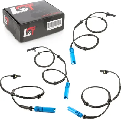 Produktbild von 4x ABS Sensor Set vorne hinten 34526771708 34526771709 für BMW 7er E65 E66 E67