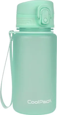 Zdjęcie produktu dla Brisk Mini 400ml - Stylowy bidon w pastelowym miętowym kolorze na każdą przygodę