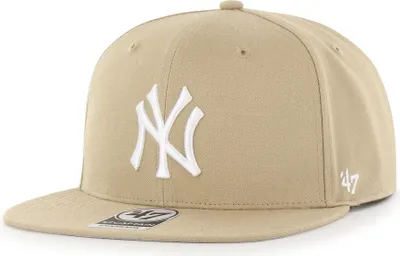 Produktbild von '47 Brand MLB New York Yankees No Shot Cap '47 CAPTAIN Khaki