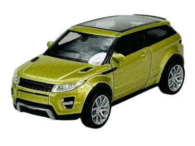 Image de Welly Range Rover Evoque vert 1/34-1/39 Modèle réduit en métal Die Cast Neuf dans sa boîte