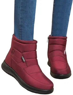 Productafbeelding van Currero Snowboots Dames Bordeauxrood 38,5