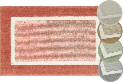 Produktbild von andiamo Badematte Maui rostrot 60 x 100 cm