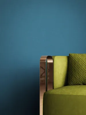 Produktbild von NEWROOM Tapete Blau Vliestapete Unifarbe - Einfarbig Modern   Leinen Struktur Leinenoptik Uni