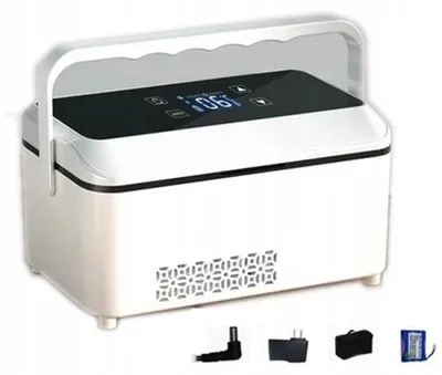 Zdjęcie produktu dla Przenośna lodówka do insuliny 2–8°C z akumulatorem USB insulinowa na leki