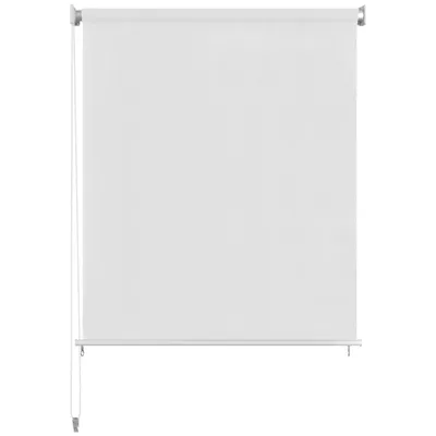 Immagine prodotto di vidaXL Tenda a rullo per esterni bianca 80x230 cm HDPE