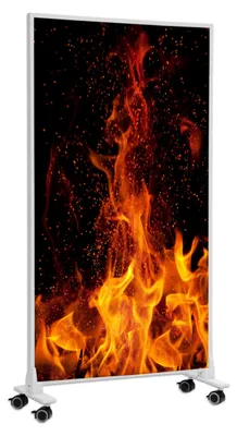 Image de Chauffage infrarouge d'appoint - 1000 watts - 120x60 cm - Pour intérieur