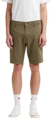 Productafbeelding van Levi's heren chino shorts, model XX Taper Shorts II, casual shorts, kleur: Bunker Olive Ltwt Mstwill