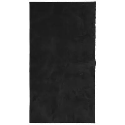 Immagine prodotto di Tappeto a Pelo Corto HUARTE Morbido e Lavabile Nero 60x110 cm