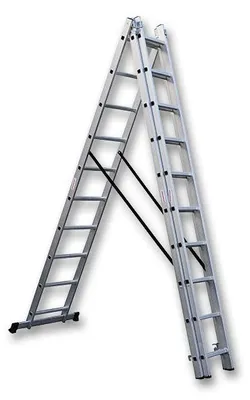 Produktbild von Mountfield dreiteilige Leiter MTF 3x10 (6,50 m)