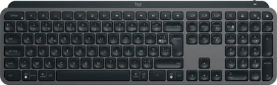 Obrázek produktu pro Logitech Master MX Keys S, Bezdrátový, Bluetooth, Nůžkový spínač, AZERTY, LED, Grafit