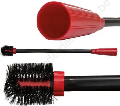 Produktbild von Universal Staubsaugerdüse Flexicleaner Ø 30-37mm, mit Bürste, ideal für schwer zugängliche Stellen und Autoinnenräume, Länge 46 cm