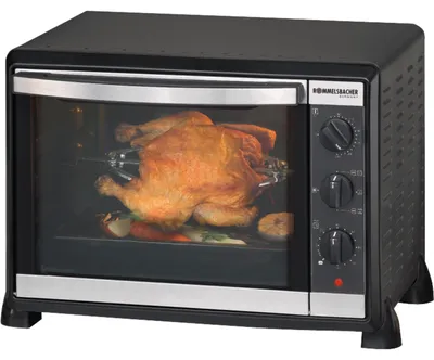 Obrázek produktu pro Rommelsbacher BG 1550, volně stojící, černý, rotační, 30 l, elektrický, 80 - 230 °C