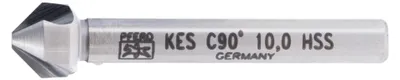 Produktbild von PFERD KES HSS DIN 335 C90° 10,0, Bohrer, Elektro-Mehrzweckwerkzeug, Stahl, Nicht-eisenhaltiges Metall, Bronze, Edelstahl, Aluminium, Hochgeschwindigkeitsstahl (HSS)