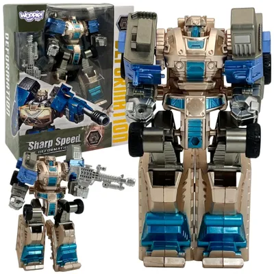 Image de Woopie - Camion de combat 2-en-1 « Sharp Speed » à transformation robotique