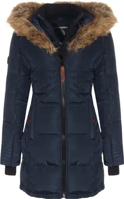 Produktbild von Geographical Norway Damen Steppjacke Winterjacke G-Blustery,Navy, Größe S