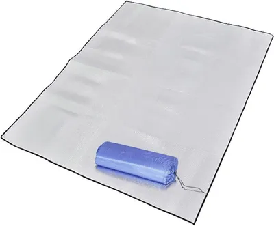 Produktbild von Isoliermatte Aluminiumfolie, 200 x 150 cm, Schaumstoff, für Camping