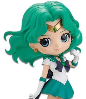 Imagen del producto de Sailor Moon - Figura Super Sailor Neptune Q Posket (Reprod.) - Banpresto