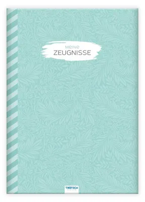 Produktbild von Zeugnismappe A4 Floral wattiert TRÖTSCH Einschulung Geschenkidee Schule