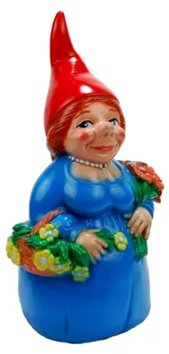 Produktbild von Gartenzwergfrau, Höhe ca. 34 cm