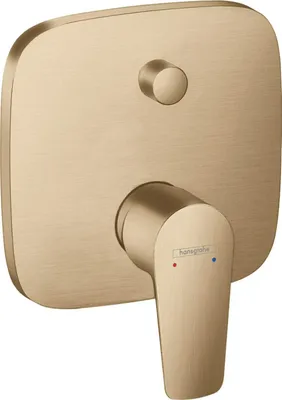 Produktbild von Wannenmischer Talis E f UP Wannenm m Sich-kom brushed bronze Unterputz Fertigset m.Sicherungskombi