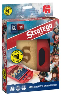 Produktbild von Stratego Kompaktspiel, Brettspiel, Strategie, 8 Jahr(e), 30 min, 30 min, Familienspiel