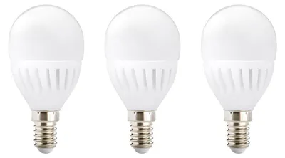 Produktbild von Kobi E14 LED Lampe 9W 900lm 4000K Neutralweiß 230V 45mm 3 Stück