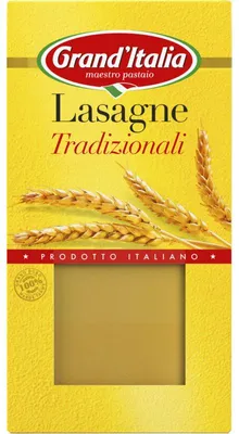 Produktbild von Grand'Italia Lasagne Tradizionali 250g – Authentische italienische Lasagneplatten