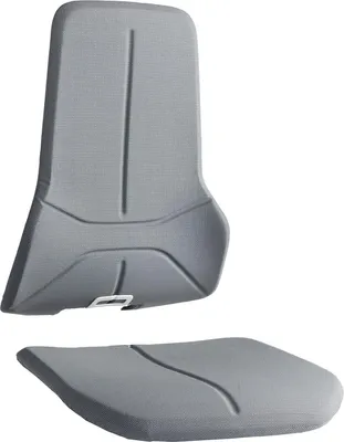 Produktbild von Bimos Wechselpolster Neon Superfabric-Gewebe grau für Sitz und Rückenlehne - 9588-SP11