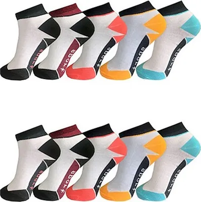 Produktbild von 6 Paar Damen Socken Sneaker Füsslinge Sommerfarben Gr. 35-38