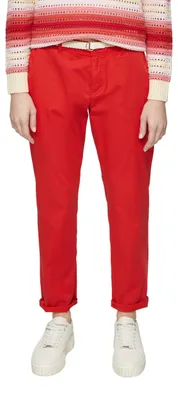 Produktbild von s.Oliver 2161340.3090.44, Chino, Weiblich, Erwachsener, Rot, Regular fit, Kleidungsknopf, Reißverschluss