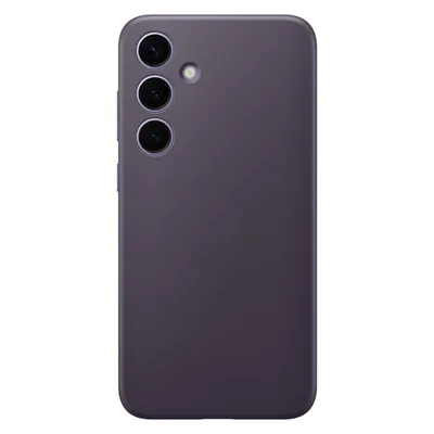 Image de Étui en cuir Samsung Vegan GP-FPS921HCAVW pour Samsung Galaxy S24, violet foncé