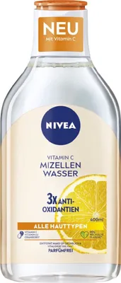 Produktbild von NIVEA Mizellenwasser Energy Gesicht Augen Lippen Ohne Parfüm Für alle Hauttypen 400ml