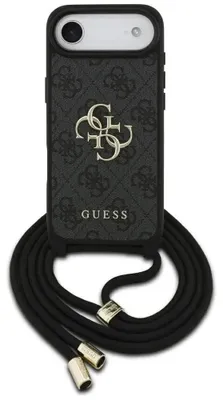 Zdjęcie produktu dla Etui Guess 4G Big Logo Cord Stap Crossbody Do Iphone Air Czarny