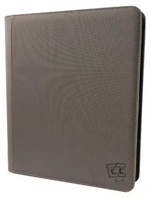 Image de TCG Guru - Pochettes à chargement par le haut 9 compartiments, reliure Xenon, gris