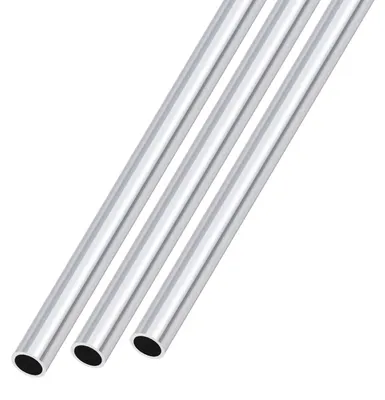 3 Aluminiumrohre 10x8x300 mm rund für DIY