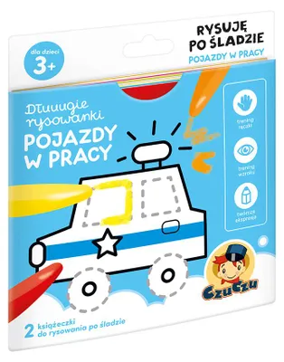 Immagine prodotto di Lange Zeichnungen 3+ Ich Zeichne Nach Spur. Fahrzeuge