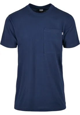 Produktbild von Urban Classics - Basic Pocket Shirt navy - S