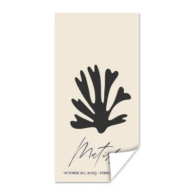 Produktbild von MuchoWow® Poster Blumen - Abstrakt - Matisse 60x120 cm - Wandschmuck