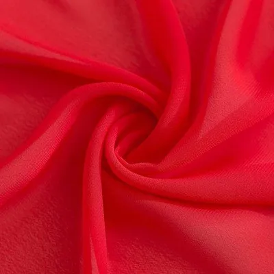 Produktbild von Famanu Tischläufer Chiffon 70 x 300 cm - Rot