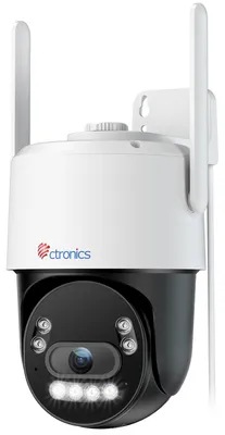 Obrázok produktu pre Vonkajšia kamera 4K UHD – Farebný nočný videnie, PTZ funkcia – 8 MP CMOS senzor – Kovové puzdro – Určená na vonkajšie monitorovanie