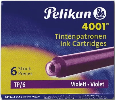 Produktbild von Pelikan - Tintenmuster Pelikan Violet | Pak ein 6 -Stück | 10 Stück