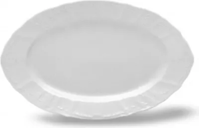 Produktbild von Thun 1794 Ovale Schale, 34 cm, weiß, Bernadotte, Tschechisches Porzellan, Thun