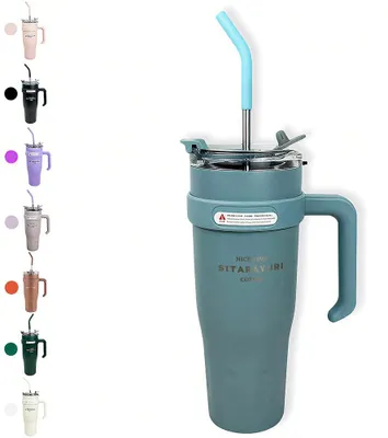 Isolierbecher 1,18 l, blau, hält warm/kalt, spülmaschinenfest