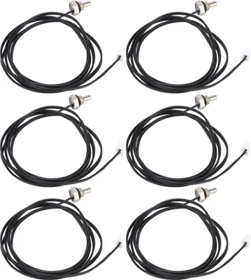 Image de 10Pcs Thermistor Sensor NTC Temperature Probe Hex Head 1 Meter Cable Length M8 Thread50K