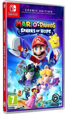 Zdjęcie produktu dla Nintendo Mario + Rabbids: Sparks of Hope Cosmic Edition, Nintendo Switch, E10+ (powyżej 10 lat)