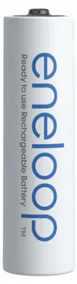 Produktbild von Panasonic BK-3MCDE/4BE, Wiederaufladbarer Akku, AA, 1,2 V, 4 Stück(e), 2000 mAh, Weiß
