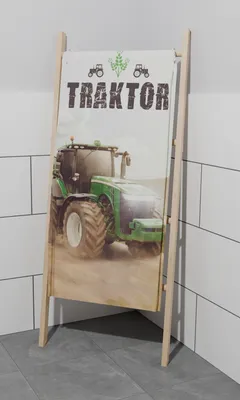 Produktbild von Jerry Fabrics Traktor Duschtuch Badetuch Handtuch Strandtuch Trecker 70 x 140cm