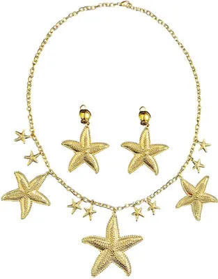 Produktbild von Meerjungfrauen Schmuck Set Seestern